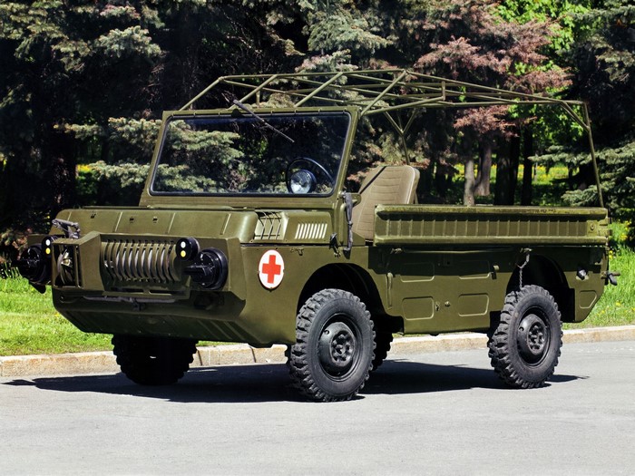 LuAZ-967 amphibious military vehicle