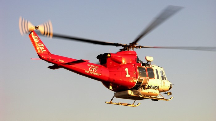 Los Angeles City Fire Department Helicopter