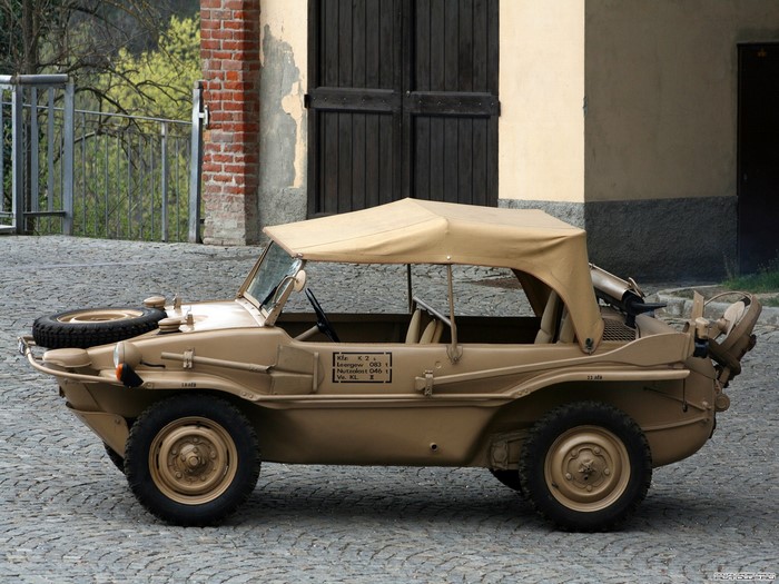Volkswagen Type 166 Schwimmwagen amphibious vehicle