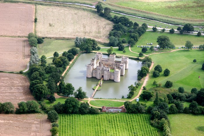 Bodiam Castle, East Sussex, England