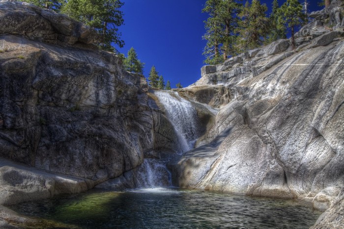 Waterfalls in Yosemite National Park, California, USA
