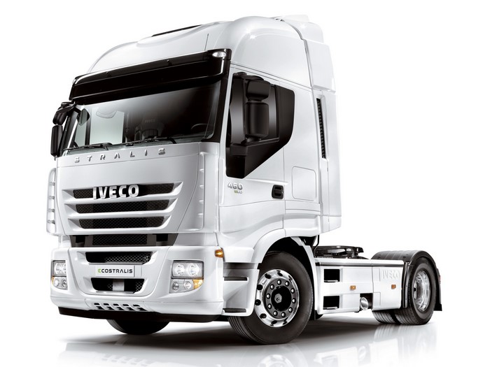 White Iveco Stralis 460 Truck