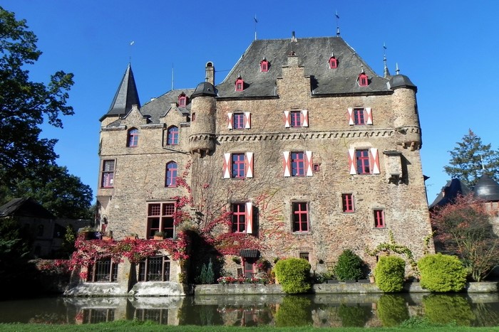 Castle Satzvey in Germany