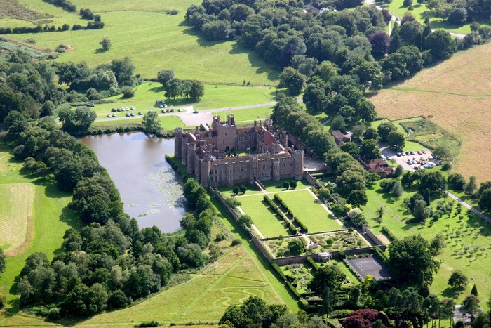 Herstmonceux Castle, East Sussex, UK