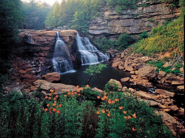 Blackwater Falls State Park, West Virginia Waterfalls