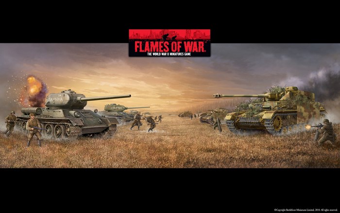 Flames of War World War II Miniatures Game Tanks
