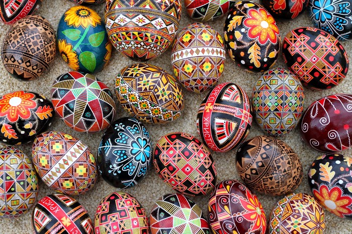 Decorated Easter Eggs
