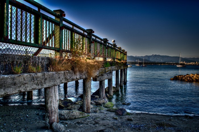 4K Coast Marinas Pier