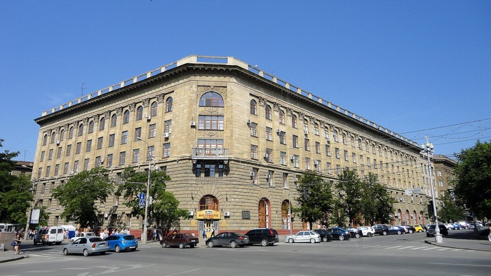 Building in Volgograd, Russia