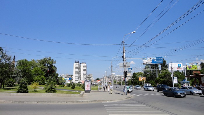 Street view in Volgograd, Russia