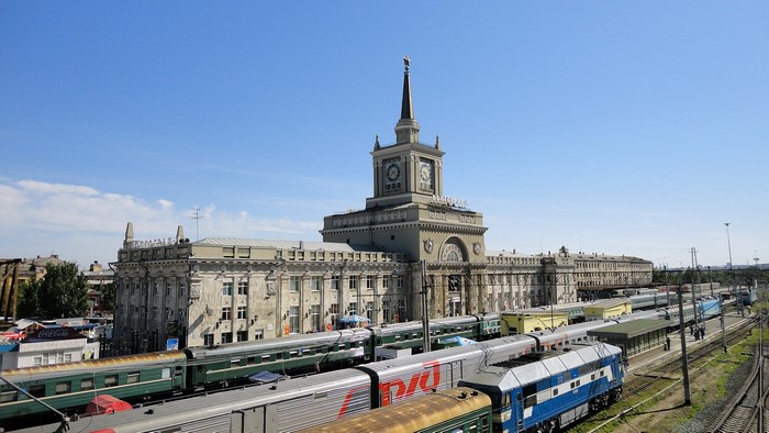 Volgograd train station, Russia