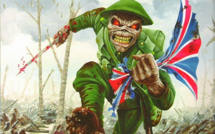 Eddie the Trooper from Iron Maiden