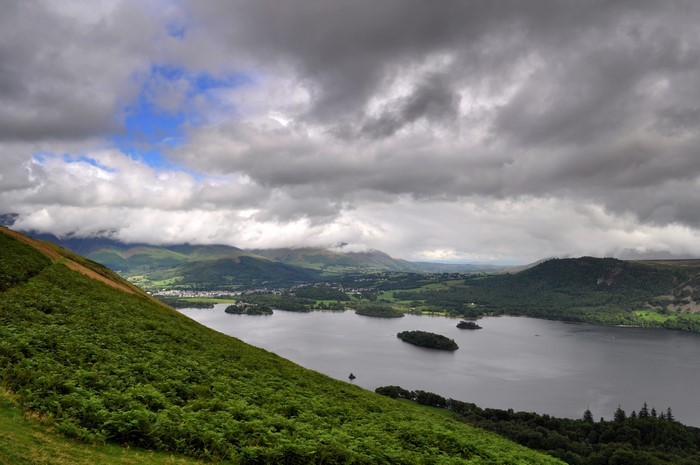 The Lake District National Park in Cumbria, England