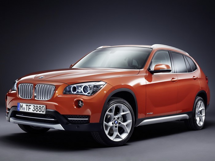 Orange BMW X1 SUV