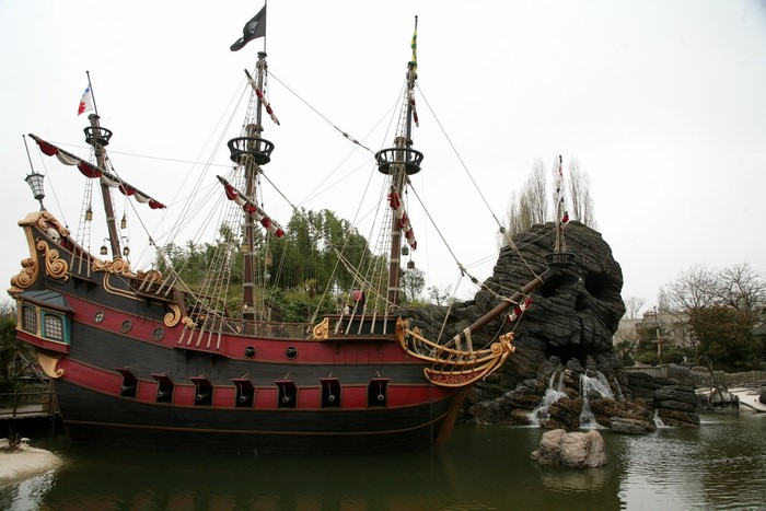 Pirate Ship at Disneyland Paris