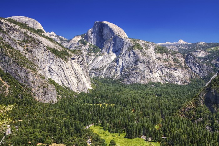 Half Dome and Yosemite Valley, California, USA