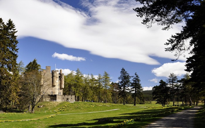 Braemar Castle in Scotland