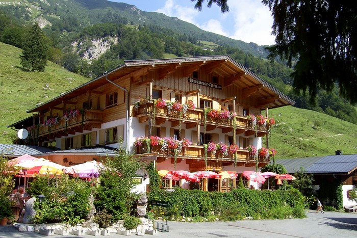 Griesner Alm hotel in Austrian Alps