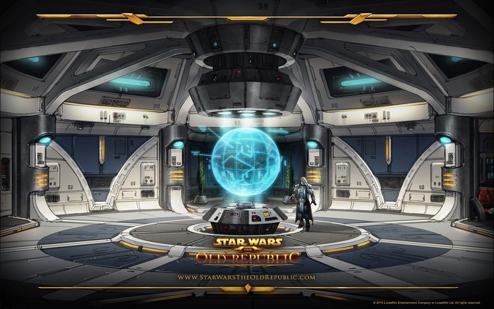 Star Wars The Old Republic Hologram Room