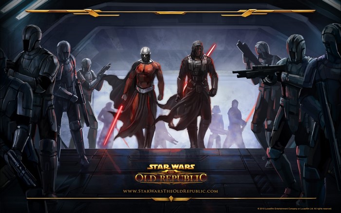 Star Wars The Old Republic Sith Lords and Troopers