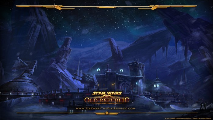 Star Wars: The Old Republic Ilum landscape