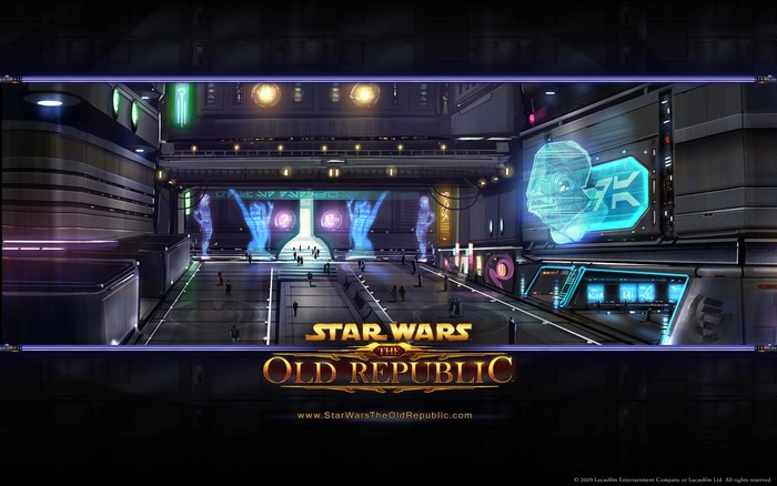 Star Wars The Old Republic holographic display