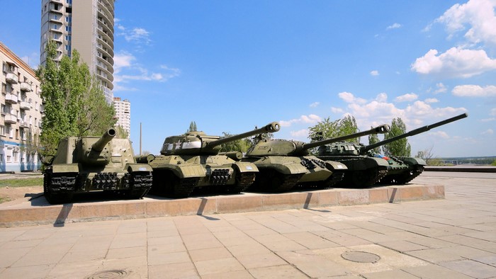 Tanks on Display