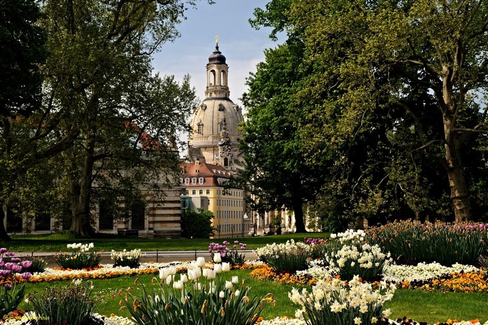 Frauenkirche church in Dresden, Germany