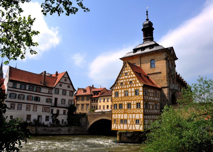 Altes Rathaus in Bamberg, Germany