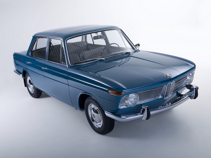 Blue BMW 1500 Sedan