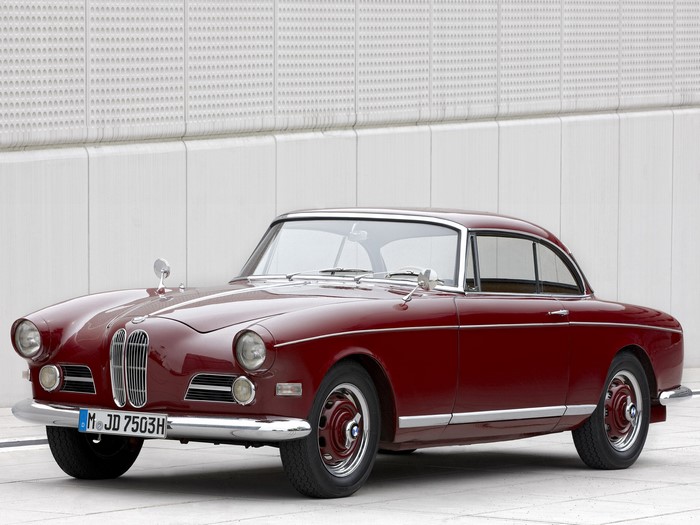 Red BMW 507 Coupe