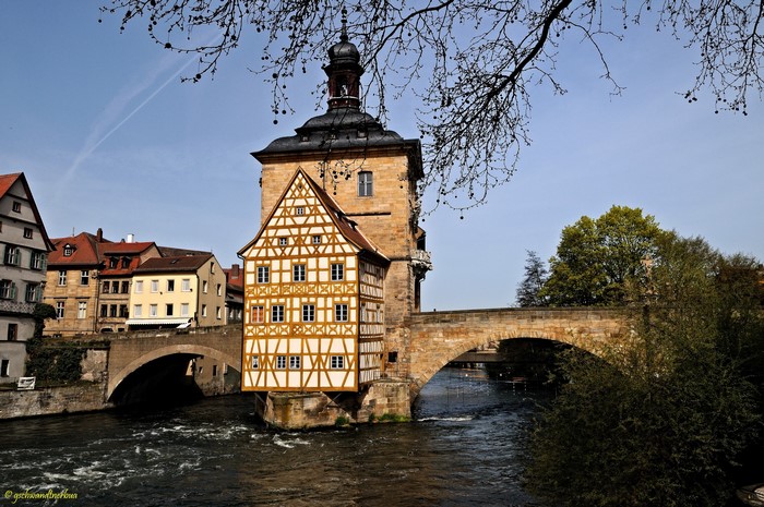 Altes Rathaus in Bamberg, Germany