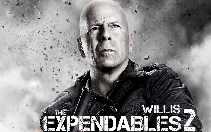 Bruce Willis in The Expendables 2