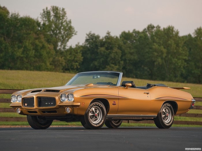 1971 Pontiac GTO The Judge Convertible