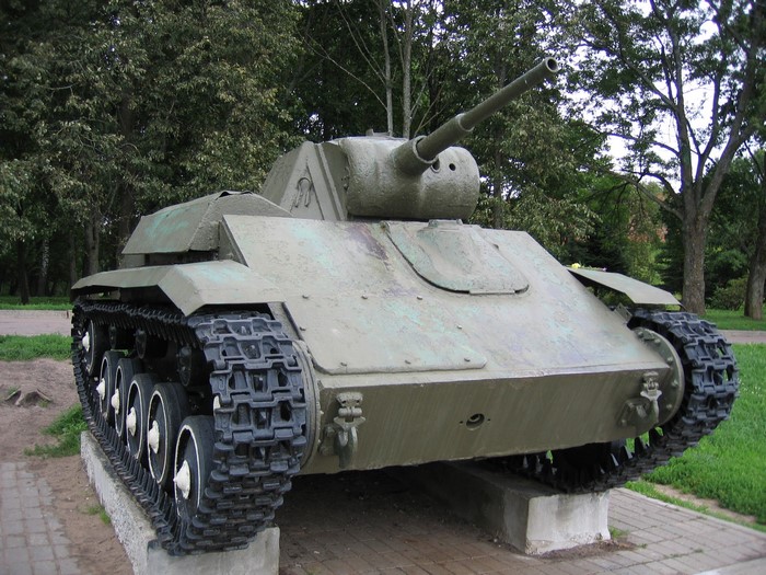 Soviet SU-76 self-propelled gun