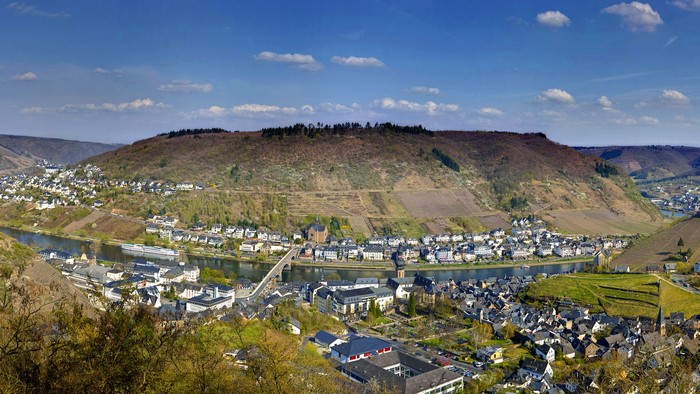 Cochem, Germany, a town on the Moselle River