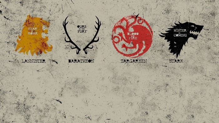 Game of Thrones House Sigils