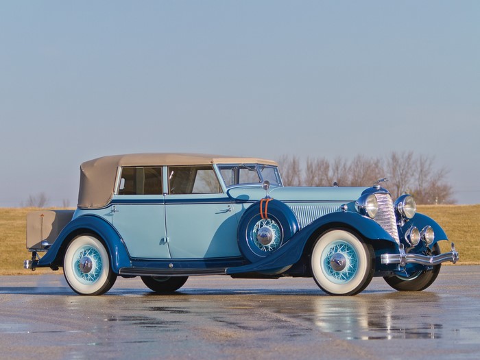 1933 Lincoln KB Custom Convertible Sedan by Dietrich