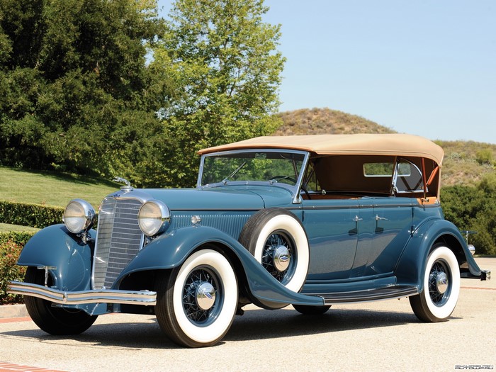 1933 Lincoln KB Dual Cowl Phaeton