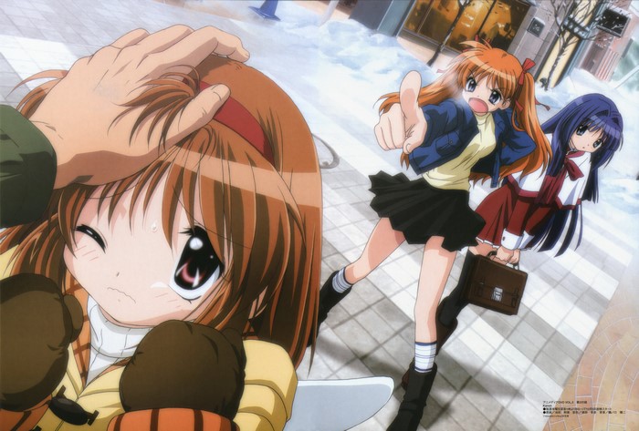 Kanon: Ayu Tsukimiya and Nayuki Minase
