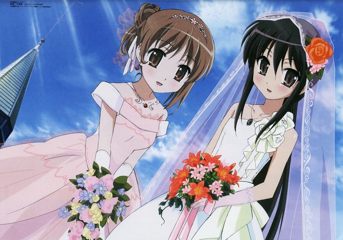 Shana and ?, Wedding Dresses
