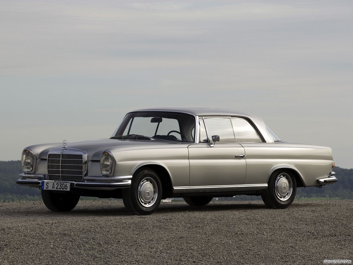 Silver Mercedes-Benz Coupe on Gravel
