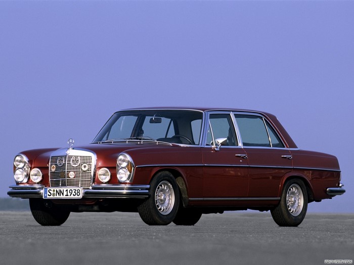 1970s Mercedes-Benz W116 Sedan
