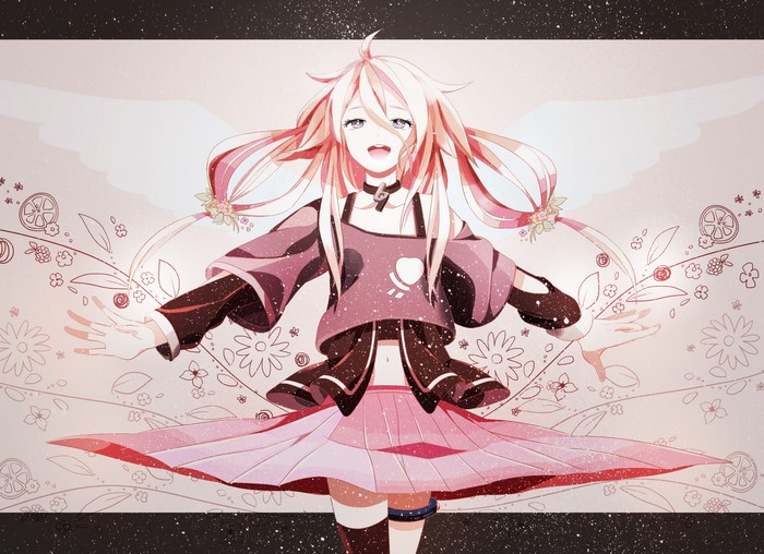Luka Megurine Vocaloid Anime Art