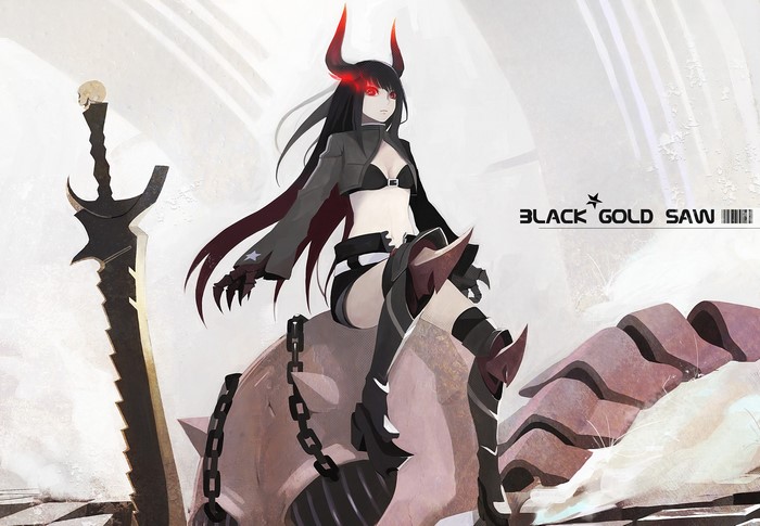 Black Gold Saw from Black Rock Shooter