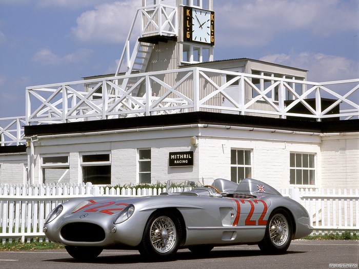 1955 Mercedes-Benz 300SLR Mille Miglia race car