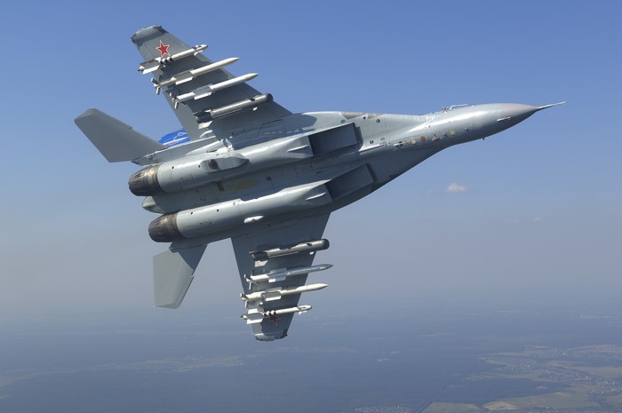 Mikoyan MiG-35 Fighter Jet with Missiles