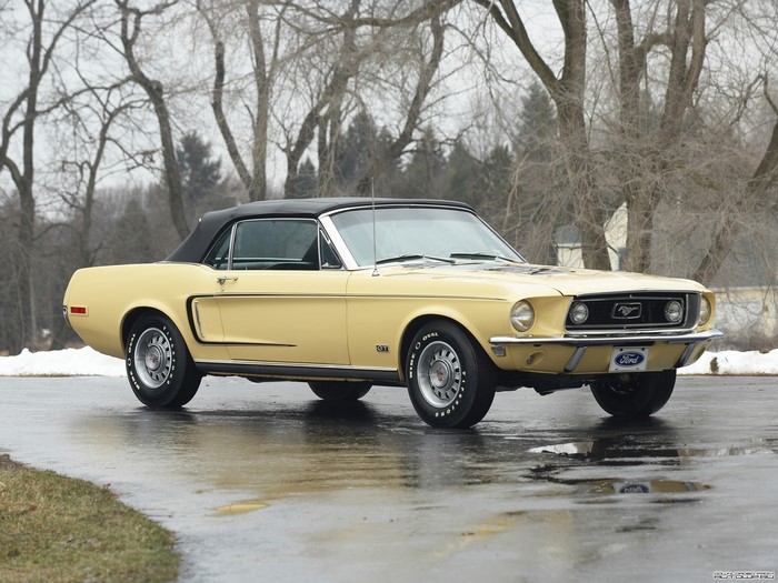 1968 Ford Mustang GT Convertible