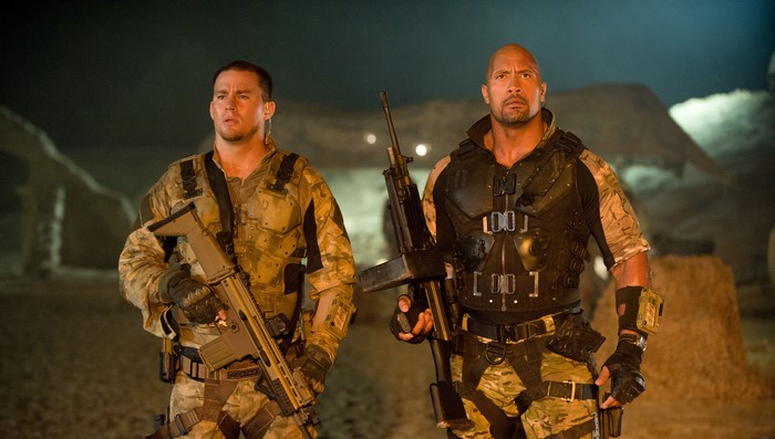 Duke and Roadblock from G.I. Joe: The Rise of Cobra