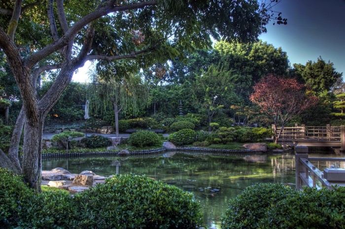 Earl Burns Miller Japanese Garden in California